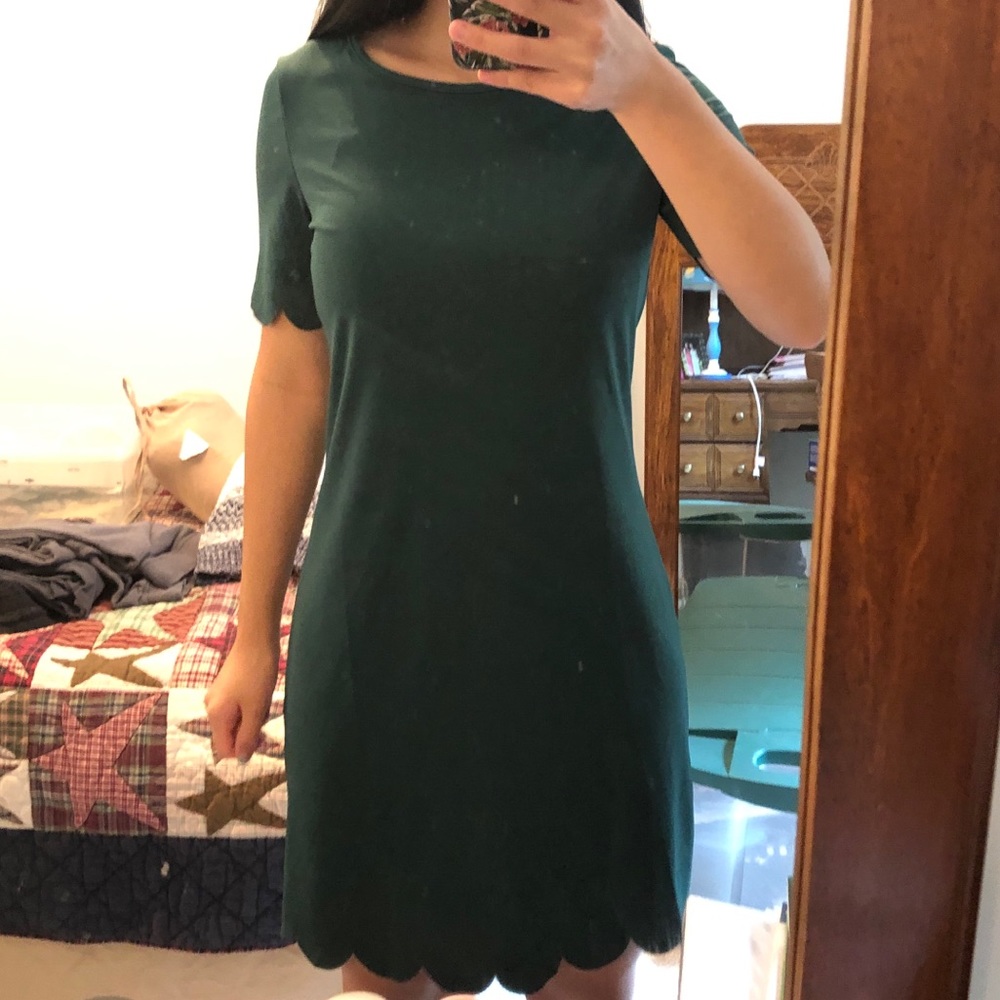 Green dress